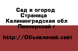  Сад и огород - Страница 3 . Калининградская обл.,Пионерский г.